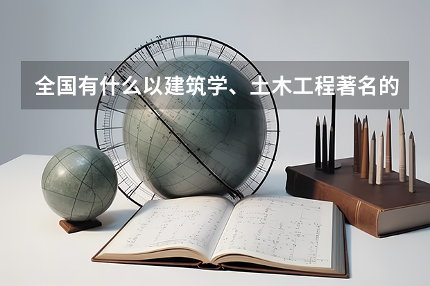 全国有什么以建筑学、土木工程著名的大学？（二本或三本线）