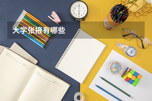 大学张掖有哪些