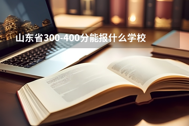 山东省300-400分能报什么学校
