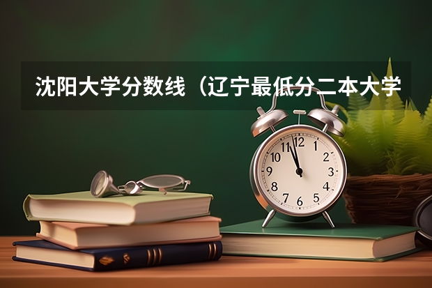 沈阳大学分数线（辽宁最低分二本大学-辽宁分数最低的本科大学公办（物理历史））