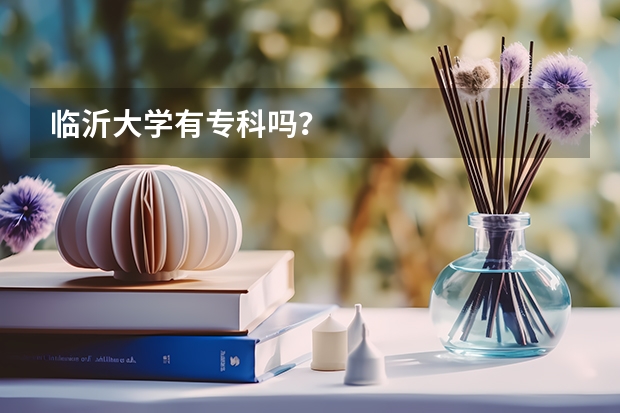 临沂大学有专科吗？