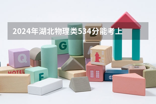 2024年湖北物理类534分能考上什么大学?