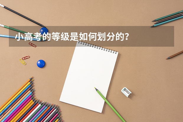 小高考的等级是如何划分的？